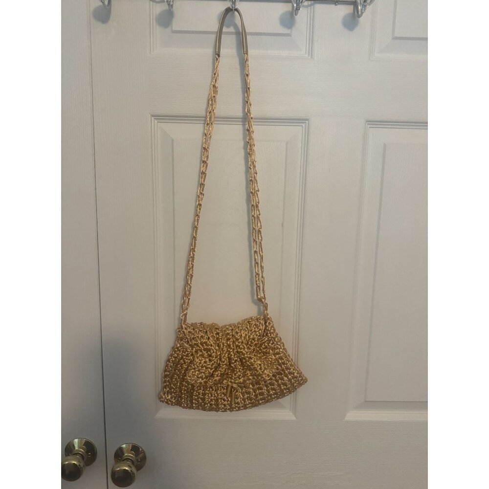 Vintage Jay Herbert by Sharif Crochet Woven Handbag Purse